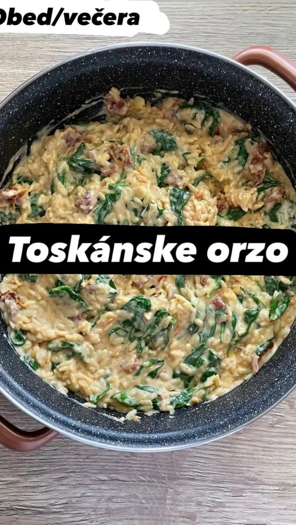 Lahodné toskánske orzo
