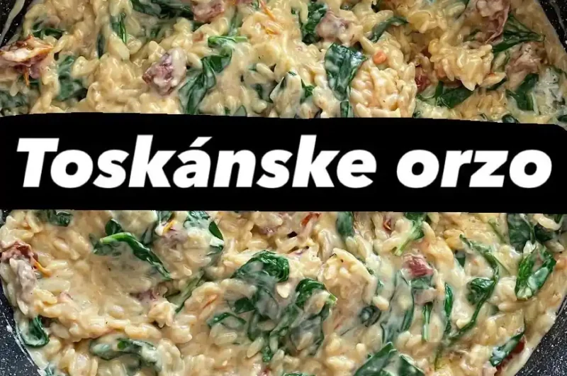 Lahodné toskánske orzo