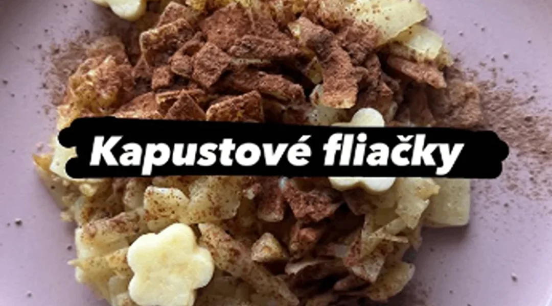 Kapustové fliačky na sladko