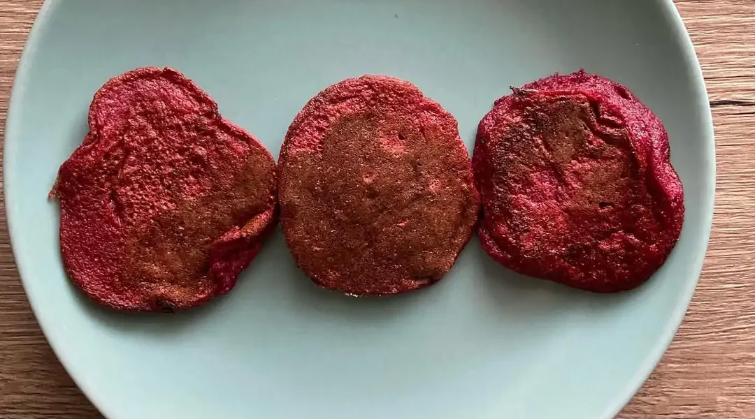 Cviklovo-banánové lievance