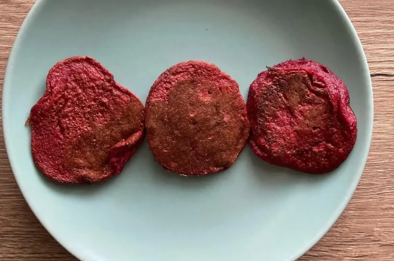 Cviklovo-banánové lievance