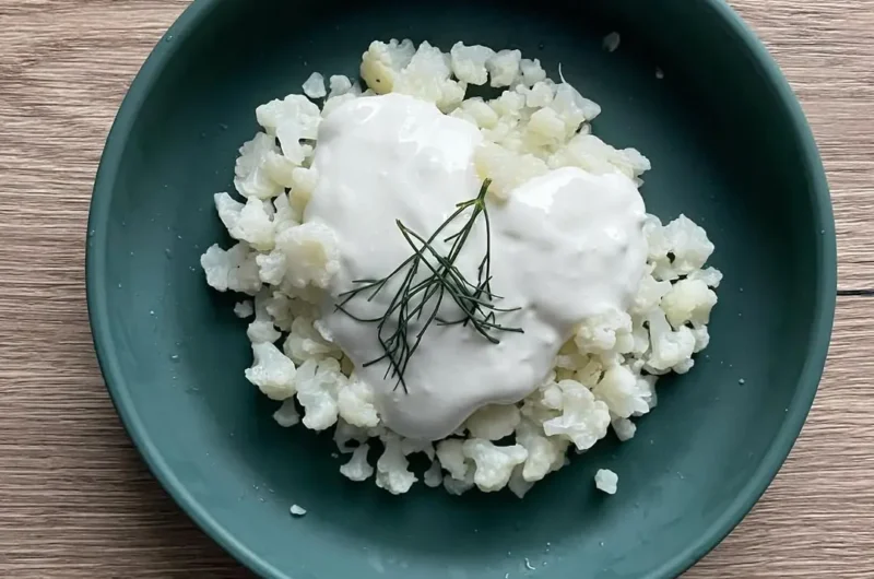 Karfiolové halušky bez múky