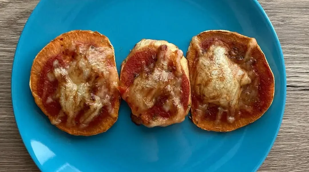 Mini pizze z batátov