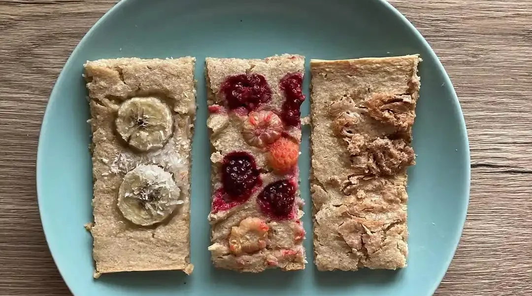 Vegánske palacinky na plechu