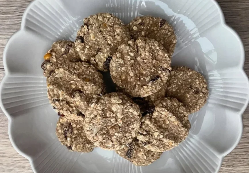 Cícerové müsli koláčiky