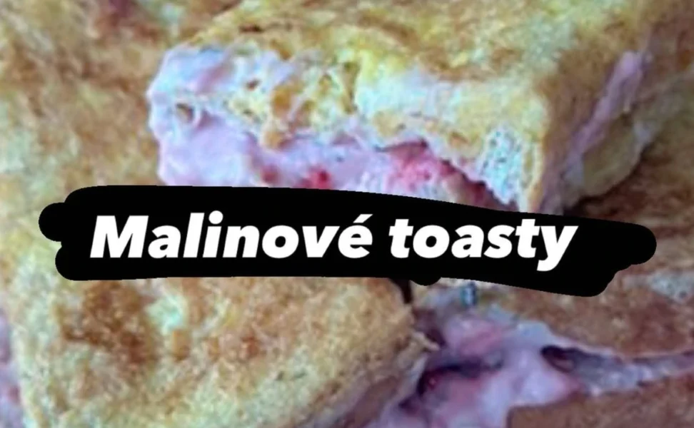 Malinové toasty