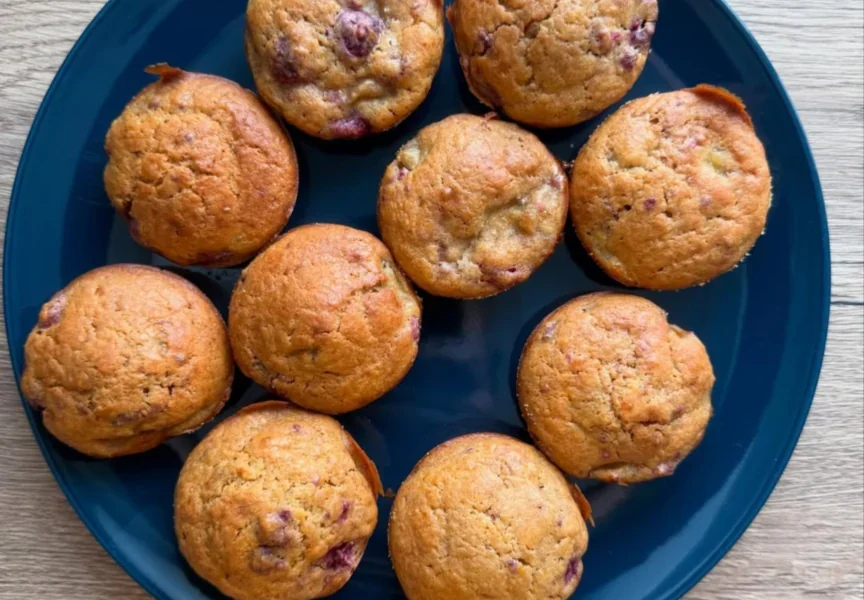 Rýchle muffiny s ovocím